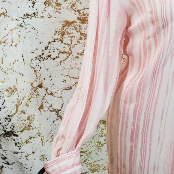 Style & Co. Front Tie Button-Down Blouse Size 3X - Picture 5 of 7